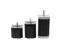 Nema23 57 CNC Stepper electronic starter 56mm/76mm/112mm 2 Phase 4A 4.2A 1.2Nm-2.8Nm 1.8Degree Router Engraving Milling Machine IINKUEYK(1.6Nm 57x76mm)