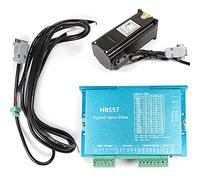 Nema23 Kit de moteur pas à pas en boucle fermée 3,6 Nm 4 A CNC HBS57 Closed Loop Stepper Moteur + Driver pour machine à graver CNC, mise à niveau du système pas à pas