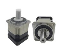 Nema23 Planetary Gearbox Helical Gear High Precision 6.35/8/11/14/9.525mm Input 10:1 50:1 for 57mm Stepper electronic starter 200 400W Servo CZAOINCU(Ratio 25,14mm input)