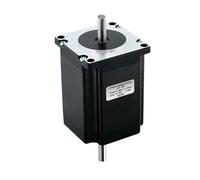 Nema23 Stepper electronic starter 2 phase 4-Leads 4 wire 283.22 Ozin 2N M 76mm stepper electronic starter engine IINKUEYK(Dual Shaft,6.35mm)