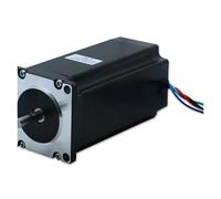 NEMA23 Stepper Motor 57HS112 57mm 112mm 4 lead 4.2A 3A 3Nm 425Oz-in Engine for 3D Printer CNC Engraver Milling Router(Dual shaft,8mm 4A)