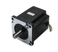 Nema34 86HS100 6.5Nm 5A 100mm Stepper electronic starter 4 Lead Engine With 14mm Single Dual Shaft IINKUEYK(Dual Shaft)