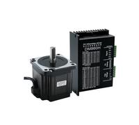 Nema34 86mm 86HS82 4.5Nm 4.5A 2Phase Stepper electronic starter With DM860H Hybrid DC Driver IINKUEYK