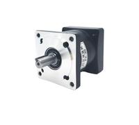 Nema34 electronic starter Planetary Gearbox 14/12.7mm Input 16mm/14mm Output Reducer Ratio 3,5,10,15~216 for 86mm Flange Stepper electronic starter IINKUEYK(Ratio 24,14 Input 16 Output)