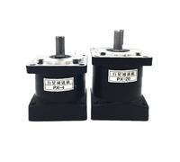 Nema42 110mm Planetary Gearbox Ratio 3-216:1 Speed Reducer 3000rpm Carbon Steel Gear Stepper electronic starter Servo electronic starter Planetary Reducer CZAOINCU(Ratio 8,Output 22 for Servo)