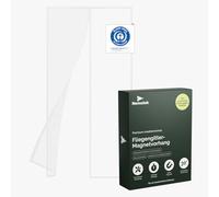 Nematek Moustiquaire magnétique de porte blanche de 100 x 200 cm - Protection anti-moustiques de qualité supérieure pour porte de balcon, porte de terrasse ou porte d'entrée - Moustiquaire blanche