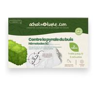 Nématodes SC contre pyrale du buis - 10 millions - 6 arbustes