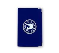 nemau - Étui Carte Grise 3 Volets - Gomme Expansée - Pochette Document Moto - Protège Carte Grise, Permis & Assurance - Fabriqué en France - Résistant et Étanche- Modèle Moto 1