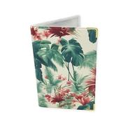 nemau - Porte Papier véhicule 2 Volets avec Étui 3 Volets Transparent - Fabrication Française - Protège Documents Auto Durable - Matière Gomme Expansée - Modèle Toile de jouy