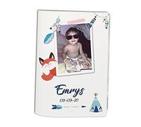 Nemau - Protège Carnet de Santé Personnalisé - Texte et Photo Personnalisables - Fabriqué en France - Étui Carnet Bébé Enfant Fille ou Garçon - Idée Cadeau Naissance - Modèle Petit Indien