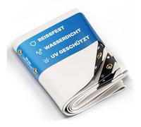 NEMAXX Bâche Étanche Premium 300×600 cm - Toile PVC Résistante aux UV 650 g/m² avec œillets - Housse de Protection Hivernale - Blanc - 18 m²