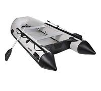 NEMAXX® Bateau Pneumatique Professionnel [INCL. 2 PAGAIES, SAC + POMPE À AIR] - Canot Gonflable - Bateau de Pêche en Caoutchouc - Bateau de Pêche Gonflable - Bateau pour 7 Personnes (Longueur: 380 cm)