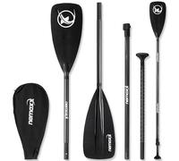 NEMAXX® Carbon Speed pagaie Sup - 3 Parties, réglable 165-210 cm, INCL. Housse de Pale, échelle et poignée en T Ergonomique, pour Kayak, canoë, Bateau Gonflable, Touring, entraînement et Allround