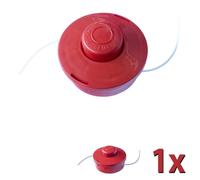 Nemaxx FS2 bobine avec jog automatique double cordon de tête coupe de tonte accessoires fil nylon rouleau Bobine de rechange pour débroussailleuse - rouge