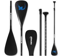 NEMAXX® NCP100 Pagaye en Carbone pour Stand-up-Paddling 3 pièces 100% Carbone - Taille Ajustable 173-217 cm - Pagaye Standup Ultra Légère 620 g - Pagaye Sup également adaptée comme Pagaye pour Kayak