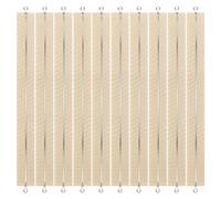 Nemeae 10 Pièces de Rechange pour Scelleuse à Impulsion, Bandes de Thermoscellage en Tissu de 12 Pouces, Éléments Carrés, Kit de Réparation pour Scelleuse à Impulsion