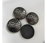 Nemeae Cache-Moyeux 55mm pour OZ Racing Course - Centre de Roue de Voiture, Capuchon Côte de Voiture, Badge Stickers Emblème - 4 Pièces