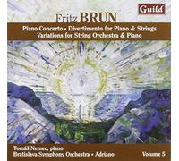 Nemec, Tomas (Piano), Bratislava Sy - Brun, Fritz-Piano Concerto, Dive