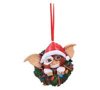 Nemesis maintenant Gremlins Gizmo en couronne d'ornement de suspension 9.5 cm de resine officiellement licenciee Gremlins Marchandise Gremlins Ch