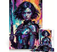 Nemesis︰ Neon Vengeance Puzzle 1000 pièces pour Adultes Détente et sérénité Design et Assemblage Cadeau Premium (38x52cm)