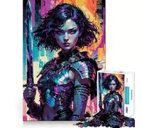 Nemesis︰ Neon Vengeance Puzzle 1000 pièces pour Adultes Détente et sérénité Design et Assemblage Cadeau Premium (38x52cm)