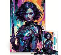 Nemesis︰ Neon Vengeance Puzzle 1000 pièces pour Adultes et Adolescents, Jeu de logique, détente, découpe de précision, (50x75cm)