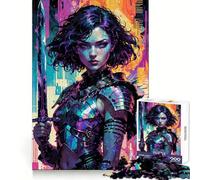Nemesis︰ Neon Vengeance Puzzle 1000 pièces pour Adultes et Adolescents, Jeu de logique, détente, découpe de précision, (50x75cm)