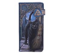 Nemesis Now - A Brush With Magick - Porte-Monnaie Chat Bleu Marine 18.5cm