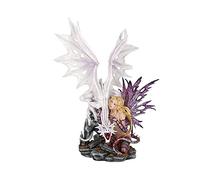 Nemesis Now Aarya Figurine Dragon Gardien Blanc 42 cm
