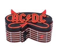 Nemesis Now Boîte à bijoux ACDC en résine – sous licence officielle – marron