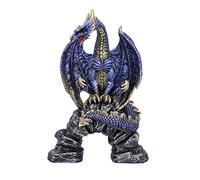 Nemesis Now Acko Figurine Dragon Bleu 15,5 cm