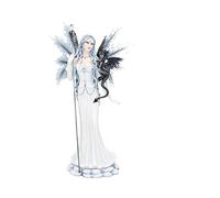 Nemesis Now Adica Figurine en résine Blanc Taille Unique 57 cm
