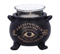Nemesis Now All Seeing Eye Bougeoir Chaudron sorcière Noir 9 cm