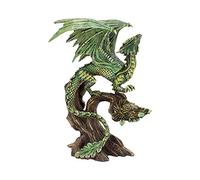 Nemesis Now Anne Stokes Figurine Adulte Dragon de la forêt en résine, Vert, Taille Unique 25,5 cm