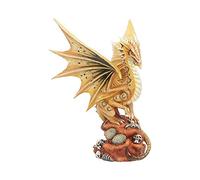 Nemesis Now Anne Stokes Figurine Adulte Dragon du désert Résine Jaune Taille Unique 24,5 cm