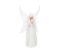 Nemesis Now B2798G6 Figurine Love Remains Anne Stokes Blanc 26 cm Résine