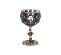 Nemesis Now B4886P9 Ghost Papa Emeritus III Meliora Calice doré en résine et acier inoxydable