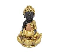 Nemesis Now Baby Bouddha Brûleur d'encens à Reflux Doré 10,3 cm