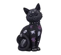 Nemesis Now Statuette Bad to The Bone – Chat noir – 22 cm – Polyrésine – Unisexe