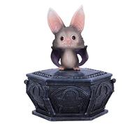 Nemesis Now Batty Box Boîte de rangement pour chauve-souris gothique en résine moulée dans la résine la plus fine peinte à la main Noir 15,2 cm