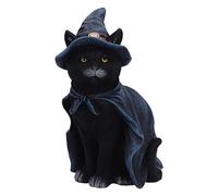 Nemesis Now Statuette Chat sorcière envoûtante – 18,5 cm – polyrésine noire
