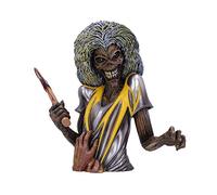 Nemesis Now Boîte de Buste Iron Maiden Killers sous Licence Officielle Jaune Taille S 16,5 cm