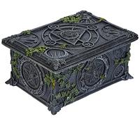 Nemesis Now Wiccan Pentagram Boîte à tarot Noir 11 cm