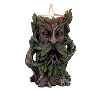 Nemesis Now Bougeoir en Bois Sauvage Marron 18 cm