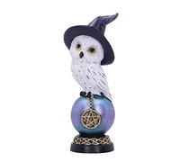 Nemesis Now Breloque chouette 21 cm Blanc