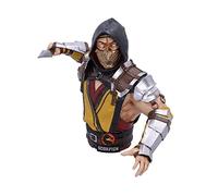 Nemesis Now Buste Scorpion sous Licence Officielle Mortal Kombat Jaune 29,5 cm Résine