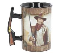 Nemesis Now C3624J7 Tasse John Wayne A Mans Gotta Do 13 cm Marron 16 cm