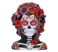 Nemesis Now Calavera Catrina Figurine en résine Rouge du Jour des Morts 32 cm Décoration du Jour des Morts à Collectionner moulée dans la Meilleure résine Peinte à la Main