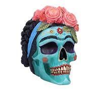 Nemesis Now, Calavera de Azucar, Bleu, 19 cm