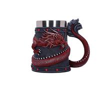 Nemesis Now Chope Dragon Coil Rouge 16 cm